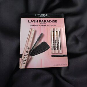 LOreal Paris Lash Paradise Mascara Trio - Intense Volume & Length - Black - 0.28